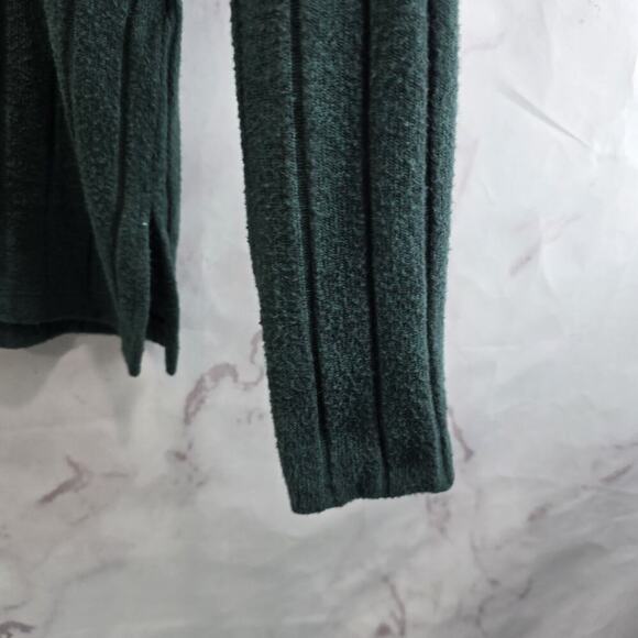 Eri Ali Shirt Womens Small Turtleneck Dark Forest Rib Hacci Plush Fiona - Picture 4 of 11